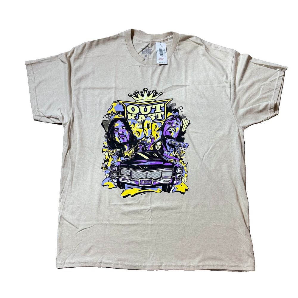 Spencer's Outkast Car B.O.B. T-Shirt Size X-LARGE New With Tags